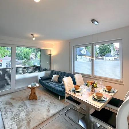 Wolke 7, Bergblick Apartment, Kingsizebett & Schlafcouch, Balkon & Garten Apartment
