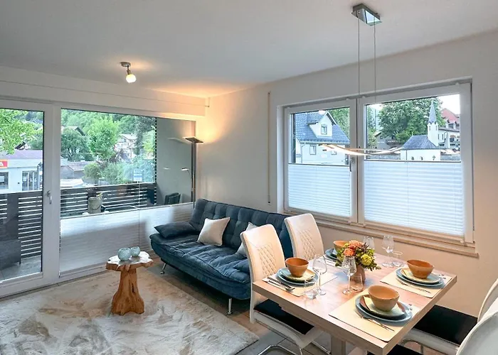 Wolke 7, Bergblick, Balkon & Garten, 45 Qm, Max 4 Personen Apartamento